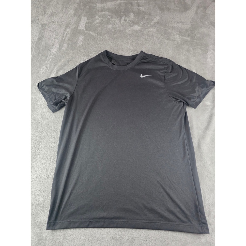 Nike Training Tee Mens XL Black Dri-FIT Short Sleeve Performance Shirt